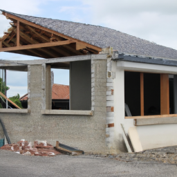 Extension de maison avec chambre d'amis Guyancourt